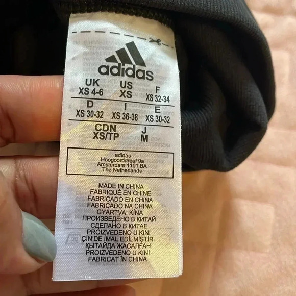 Adidas marimekko fastimpact luxe rum high-support bra-black - Picture 7 of 10